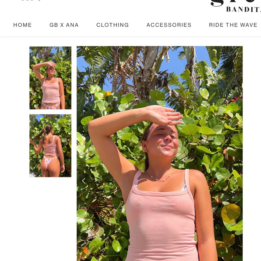Grey Bandit - Ana’s Peach Cami